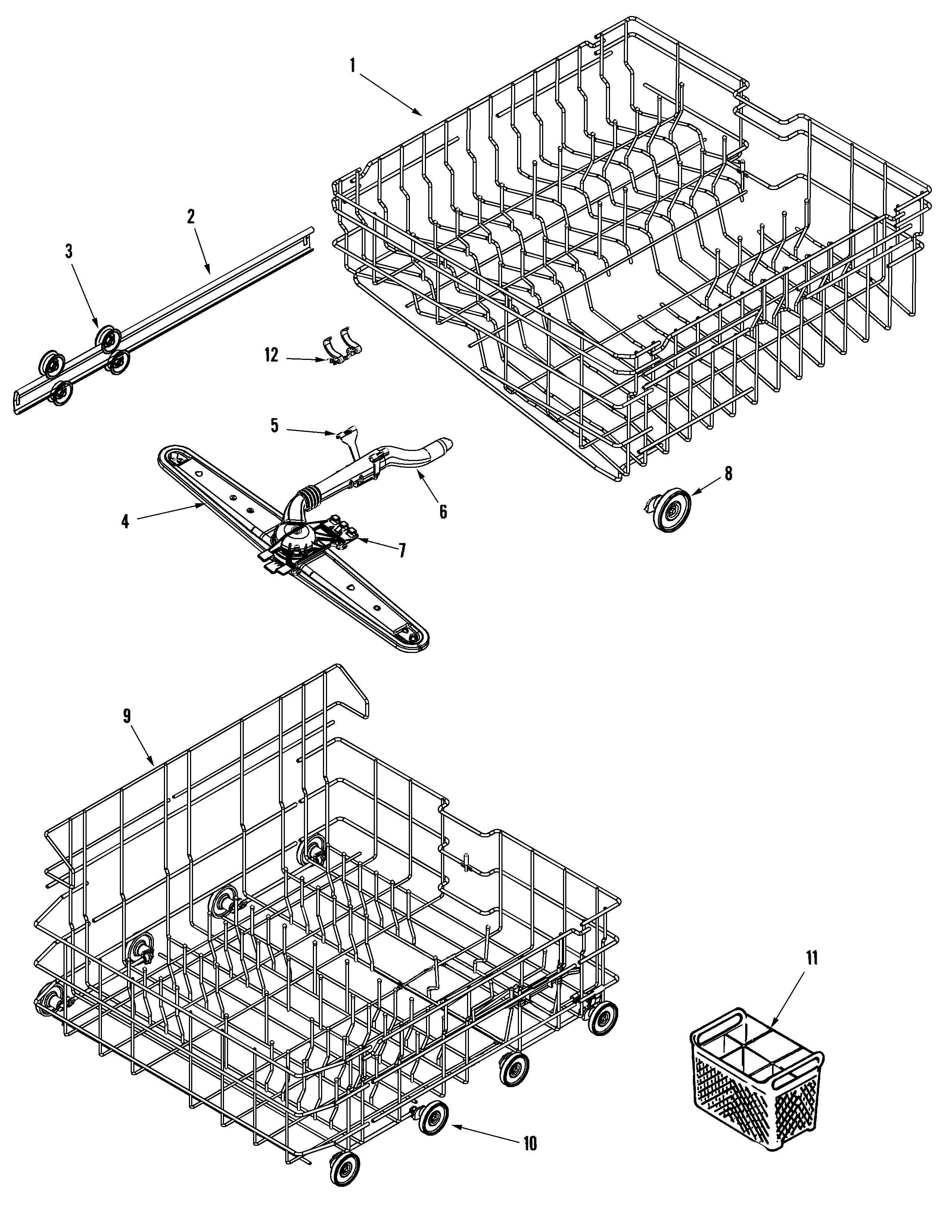 TRACK & RACK ASSEMBLY