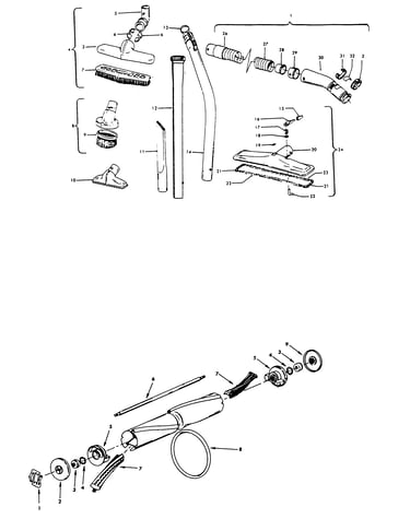 Agitator, cleaningtools