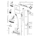 Hoover 1348-002 cleaningtools diagram