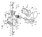 Hoover 1348-002 motor assembly diagram