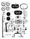 Motor assembly, handle, brushes_pads,
