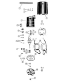 Motor assembly, motorhousing