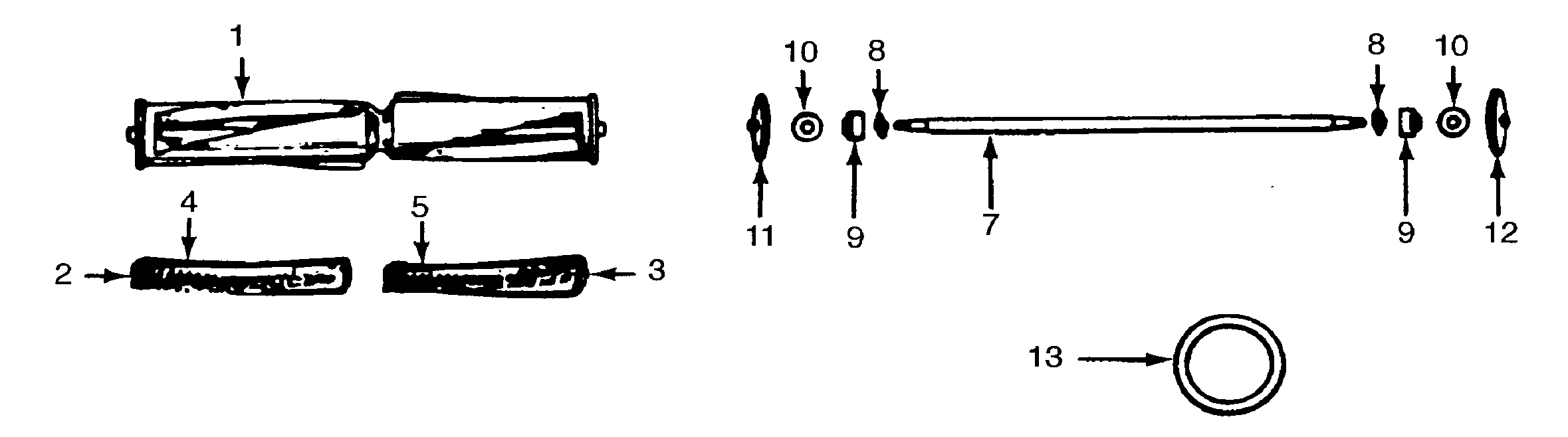 Agitator, handle