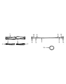 Agitator, handle