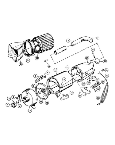 Baghousing, motorhousing