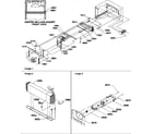 Amana TSI25TE-P1308101WE evap and fan motor assy diagram