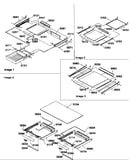 Shelving assemblies