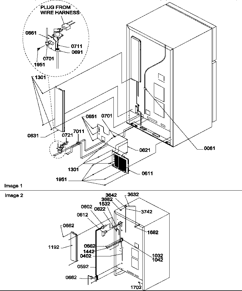 Cabinet back