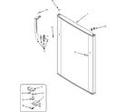 Maytag MTB1891ARQ fresh food outer door diagram