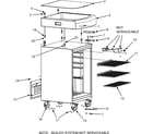 Maytag MBR1980AAG cabinet diagram