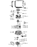 Motor assembly, hood