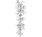 Hoover C1099--- motor assembly diagram