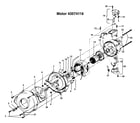 Hoover C1119 motor assembly diagram