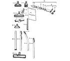 Hoover C1123--- cleaningtools diagram
