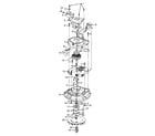 Hoover C1123--- motor assembly diagram