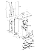 Handle, mainbody, outerbag, hood