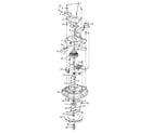 Hoover C1407--- motor assembly diagram