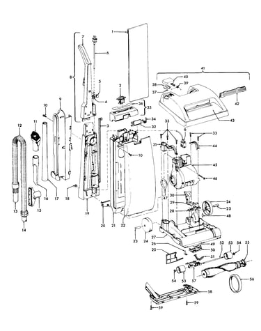 Mainbody, handle, outerbag