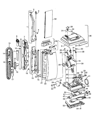 Mainbody, handle, outerbag