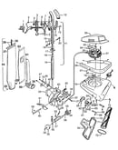 Agitator, handle, mainbody, outerbag