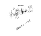 Hoover C1498--- agitator, motor assembly diagram