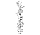 Hoover C1633012 motor assembly diagram