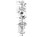 Hoover C1K01--- motor assembly diagram