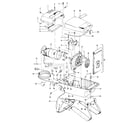 Hoover C2075080 cleaningtools, mainbody, outerbag diagram