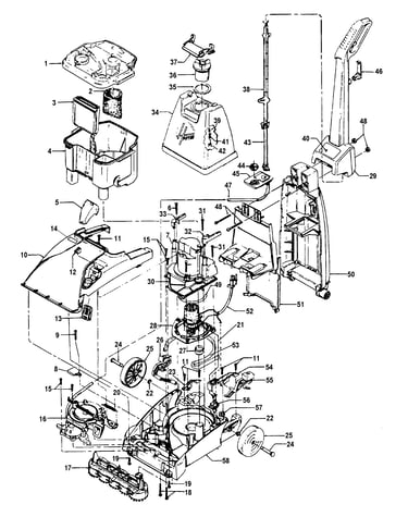 Motor assembly, mainassembly