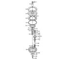 Hoover C5023 gears_bearings diagram