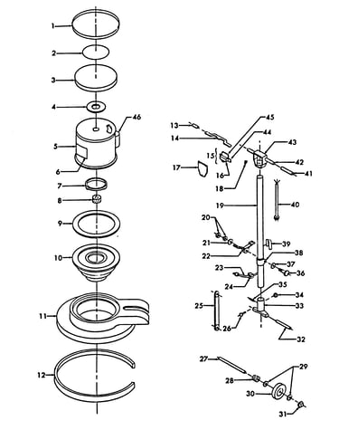 Motor assembly, mainassembly, switch