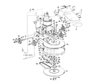 Hoover C5037 mainbody, motor, gears diagram