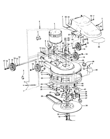 Mainbody, motor, gears