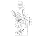 Hoover C6075 brushdrivemotor, brushlift_plate diagram