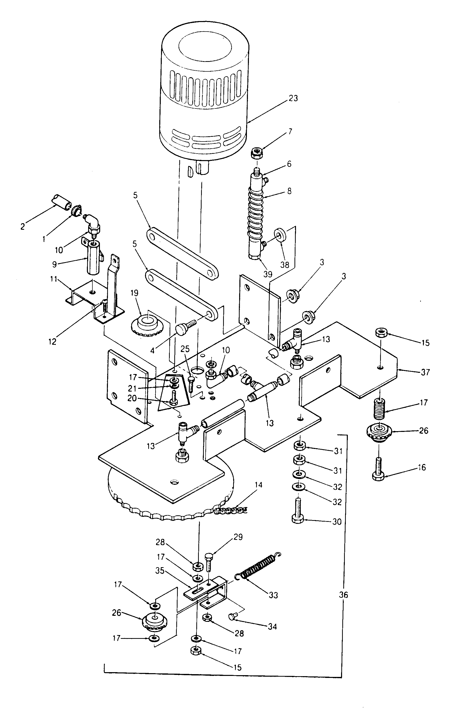 Brushdrivemotor, brushlift_plate
