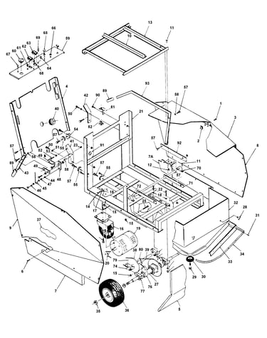 Transmissionmotor, mainassembly