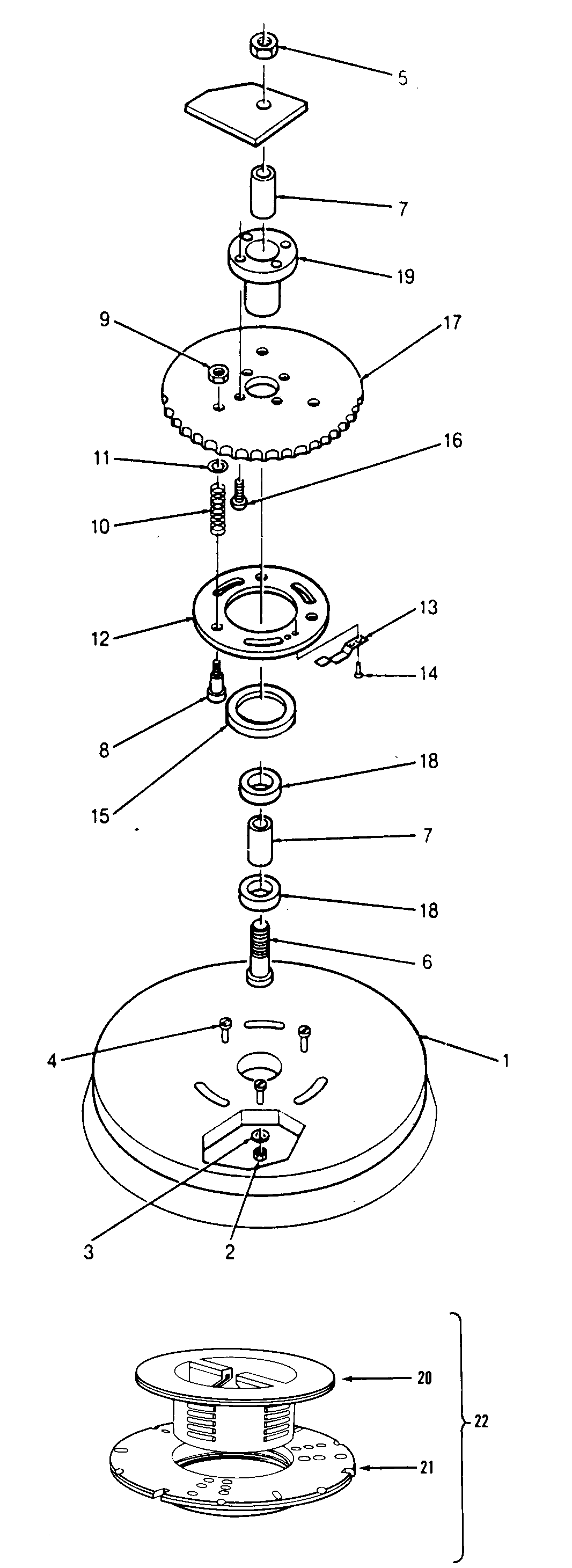Brushassembly, accessories