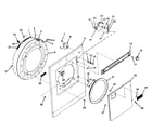 Hoover D6047 microswitch, bearings, heatingcoil diagram