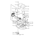 Hoover F5019 motor assembly diagram