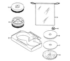 Hoover F5047-016 brushes_pads diagram
