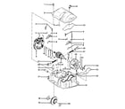 Hoover F5047-016 motor assembly diagram