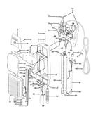 Handle, tank, switch