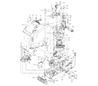 Hoover F5883-960 motor assembly, hood, switch diagram