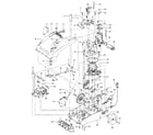 Hoover F5887-900 motor assembly, hood diagram