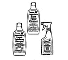 Hoover F6020950 cleaningtools, tools_labels_chemicals diagram