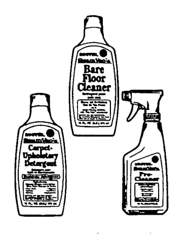 Cleaningtools, tools_labels_chemicals
