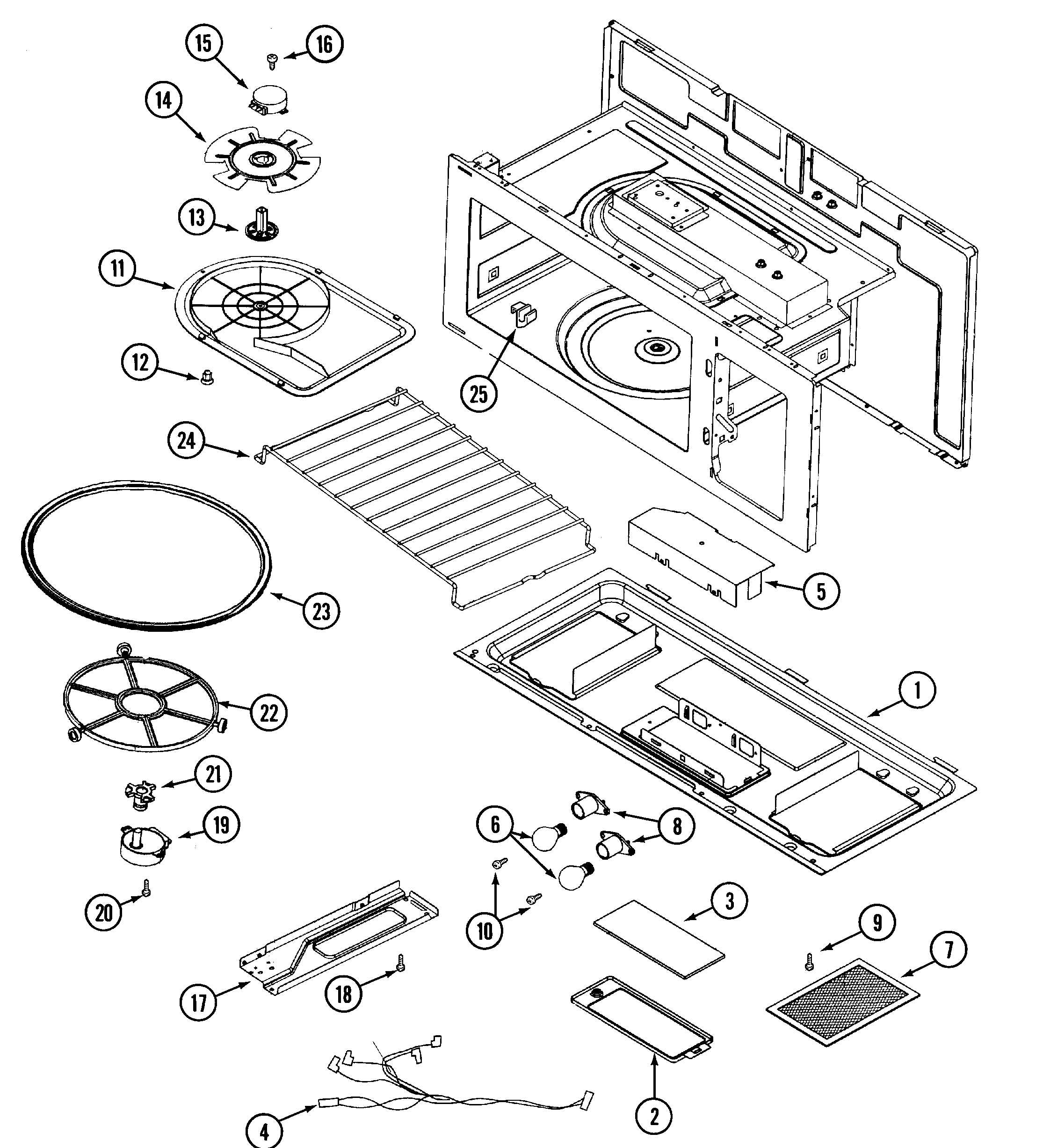 Base & cavity