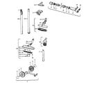 Hoover S1003 cleaningtools diagram