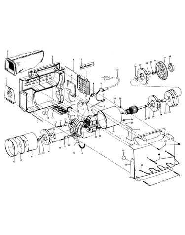 Mainhousing, motor assembly