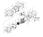 Hoover S1015075 motor assembly diagram
